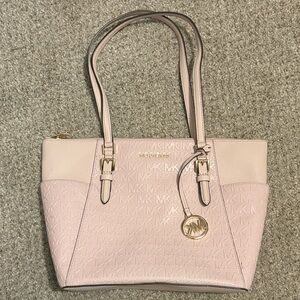 Michael Kors Blush Pink Signature Tote